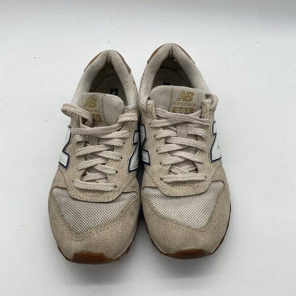 Womens Size 6B New Balance 996 V2 Light Brown Casual Sneaker Shoes WL996JJ2 - Picture 3 of 10